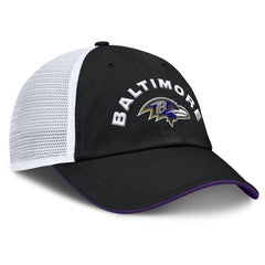 Reverse Trucker Adjustable Hat - Baltimore Ravens