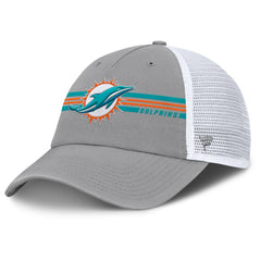 Singleback Trucker Adjustable Hat - Miami Dolphins