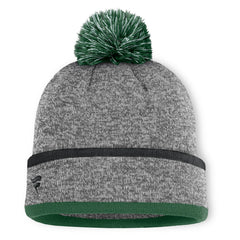 Motion Cuffed Knit Hat with Pom - New York Jets