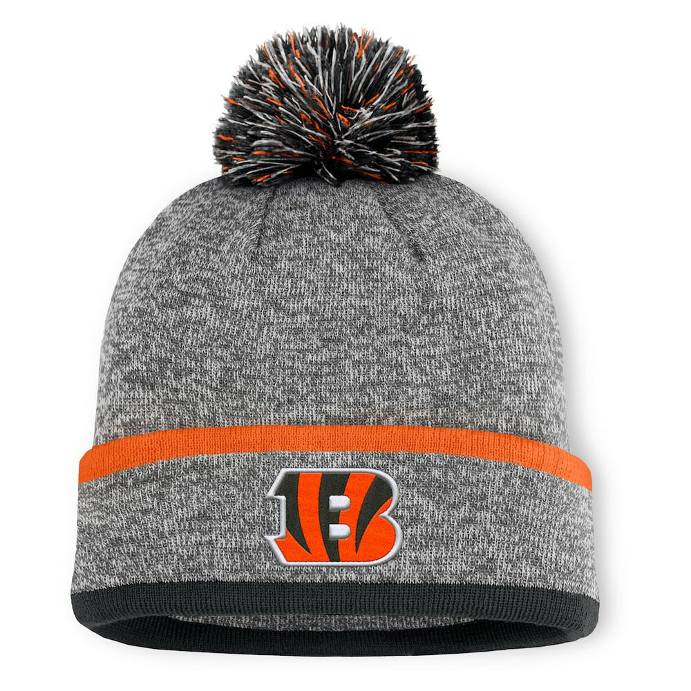 Motion Cuffed Knit Hat with Pom - Cincinnati Bengals