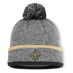 Motion Cuffed Knit Hat with Pom - New Orleans Saints
