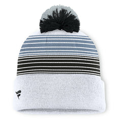 Ghost Cuffed Knit Hat with Pom - Las Vegas Raiders