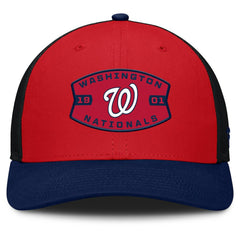 MLB Washington Nationals Fanatics Cutoff Adjustable Trucker Hat