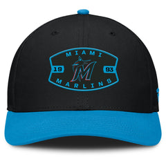 MLB Miami Marlins Fanatics Cutoff Adjustable Trucker Hat