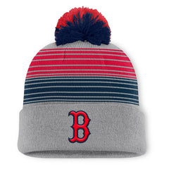 MLB Boston Red Sox Fanatics Balk Cuffed Knit Hat with Pom