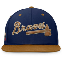 MLB Atlanta Braves Fanatics Splinter Fitted Hat