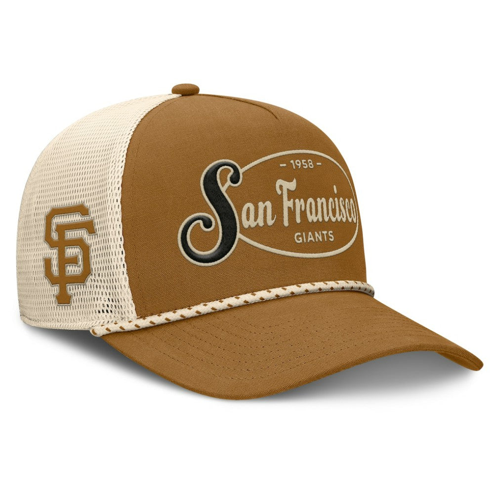 MLB San Francisco Giants Fanatics A-Frame Trucker Adjustable Hat
