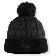 MLB Colorado Rockies Fanatics Nightcap Cuffed Knit Hat with Pom