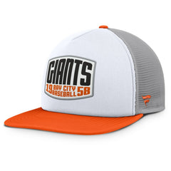 MLB San Francisco Giants Fanatics Cranked Foam Front Patch Trucker Adjustable Hat