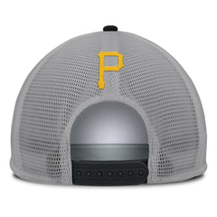 MLB Pittsburgh Pirates Fanatics Cranked Foam Front Patch Trucker Adjustable Hat