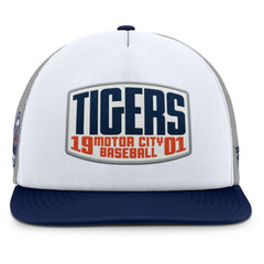 MLB Detroit Tigers Fanatics Cranked Foam Front Patch Trucker Adjustable Hat