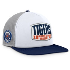 MLB Detroit Tigers Fanatics Cranked Foam Front Patch Trucker Adjustable Hat
