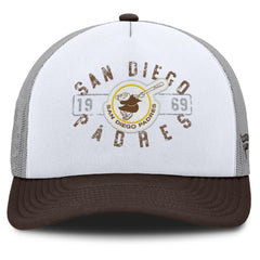 MLB San Diego Padres Fanatics Designated A-Frame Foam Front Trucker Adjustable Hat