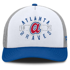 MLB Atlanta Braves Fanatics Designated A-Frame Foam Front Trucker Adjustable Hat