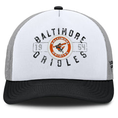 MLB Baltimore Orioles Fanatics Designated A-Frame Foam Front Trucker Adjustable Hat