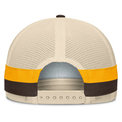 MLB San Diego Padres Fanatics Inherited Side Stripe Trucker Adjustable Hat
