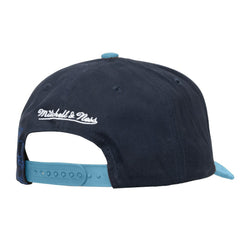 NHL Navy/Light Blue Seattle Kraken Mitchell & Ness May Flowers Pro Crown Adjustable Hat