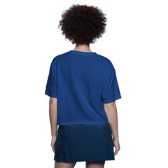 MLB Chicago Cubs Starter Women's Play the Ball Boxy Cropped T-Shirt
