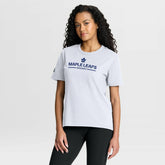 NHL White Toronto Maple Leafs Fanatics Women's Authentic Pro Primary T-Shirt