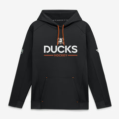 NHL Black Anaheim Ducks Fanatics Authentic Pro Rink Hoodie