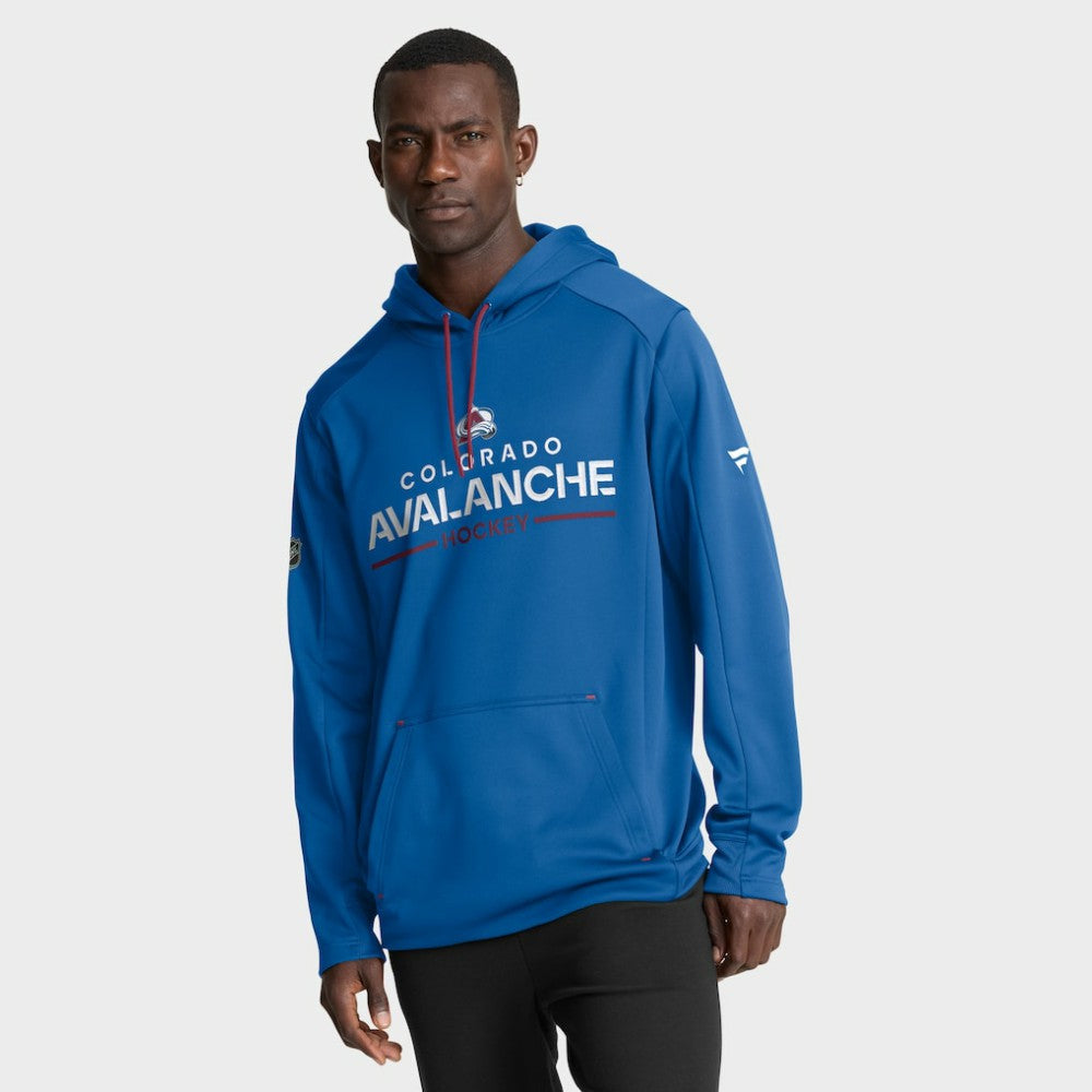NHL Blue Colorado Avalanche Fanatics Authentic Pro Rink Hoodie