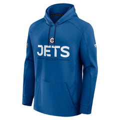 NHL Blue Winnipeg Jets Fanatics Authentic Pro Rink Hoodie