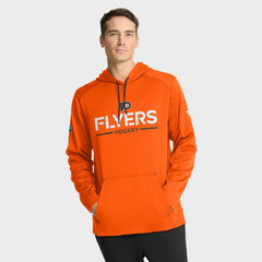 NHL Orange Philadelphia Flyers Fanatics Authentic Pro Rink Hoodie