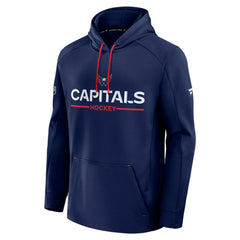 NHL Navy Washington Capitals Fanatics Authentic Pro Rink Hoodie