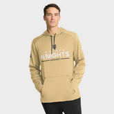 NHL Gold Vegas Golden Knights Fanatics Authentic Pro Rink Hoodie