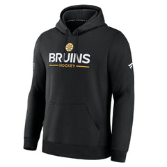 NHL Black Boston Bruins Fanatics Authentic Pro Primary Hoodie