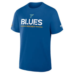 NHL Blue St. Louis Blues Fanatics Authentic Pro Primary T-Shirt