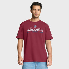 NHL Burgundy Colorado Avalanche Fanatics Authentic Pro Primary T-Shirt