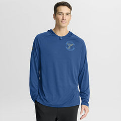NHL Heather Blue St. Louis Blues Fanatics Authentic Pro Rink Hoodie