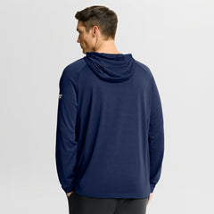 NHL Navy Florida Panthers Fanatics Authentic Pro Rink Raglan Hoodie