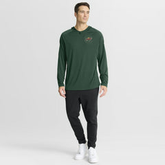 NHL Green Minnesota Wild Fanatics Authentic Pro Rink Hoodie