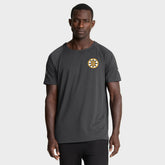 NHL Charcoal Boston Bruins Fanatics Authentic Pro Rink Raglan Performance T-Shirt