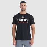 NHL Black Anaheim Ducks Fanatics Authentic Pro Rink Tech T-Shirt
