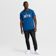NHL Blue Winnipeg Jets Fanatics Authentic Pro Rink Tech T-Shirt