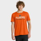 NHL Orange Philadelphia Flyers Fanatics Authentic Pro Rink Tech T-Shirt