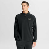 NHL Black Philadelphia Flyers Fanatics Authentic Pro Rink Training Quarter-Zip Pullover