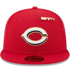 MLB Cincinnati Reds New Era 2025 59FIFTY Day 59FIFTY Fitted Hat with Pins