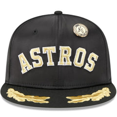 MLB Houston Astros New Era 2025 59FIFTY Day Gold Leaf 59FIFTY Fitted Hat