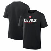 NHL Black New Jersey Devils Fanatics Authentic Pro Primary T-Shirt