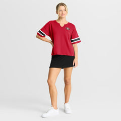 Women's Redzone Curl Route T-Shirt - San Francisco 49ers