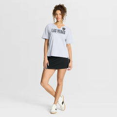 Women's Redzone Slub Boxy T-Shirt - Las Vegas Raiders