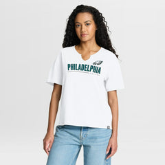 Women's Redzone Slub Boxy T-Shirt - Philadelphia Eagles