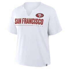 Women's Redzone Slub Boxy T-Shirt - San Francisco 49ers