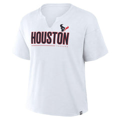 Women's Redzone Slub Boxy T-Shirt - Houston Texans