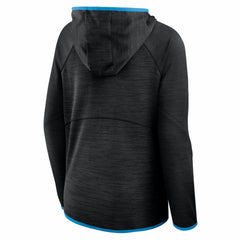 Women's Redzone End Around Pass Raglan Full-Zip Hoodie - Carolina Panthers