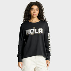 Women's Hometown Legacy Long Sleeve T-Shirt - New Orleans Saints